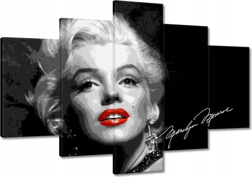 Festmények 120x80 Marilyn Monroe autogram