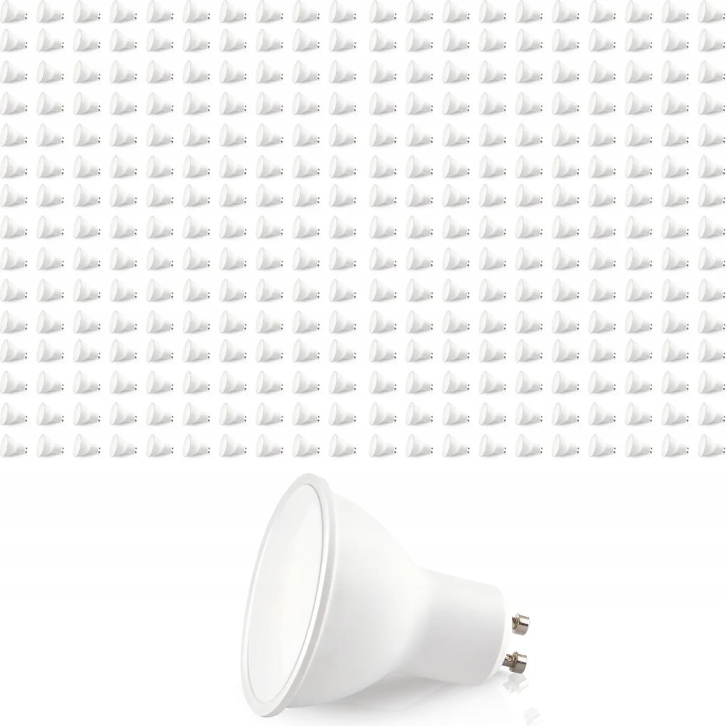 300 db-os Led izzó szett GU10 1W Meleg Fehér 3000K Lls