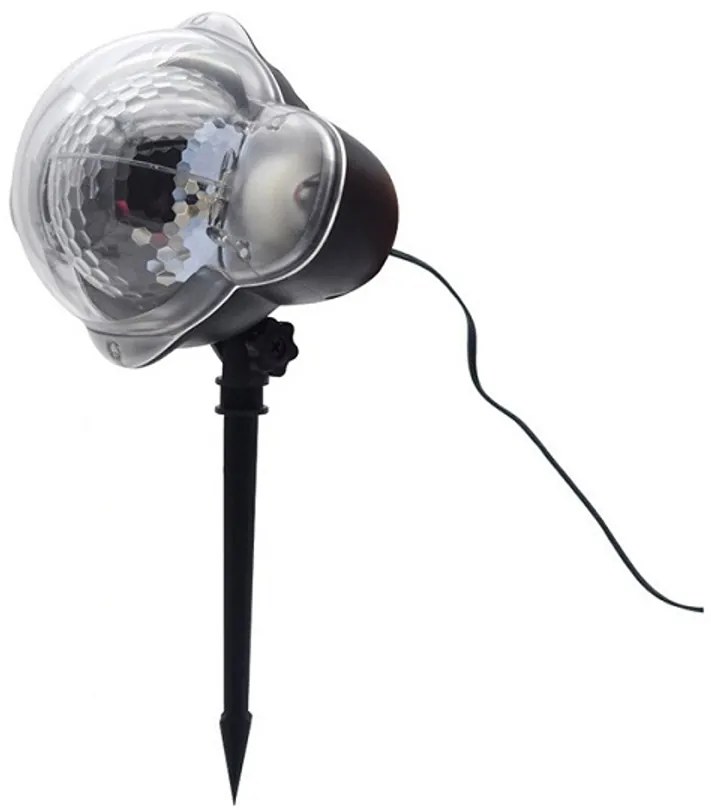 Karácsonyi kültéri LED projektor, fehér