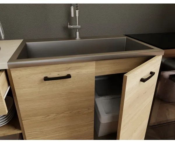 Konyhabútor PATRICIA 180 cm tölgy