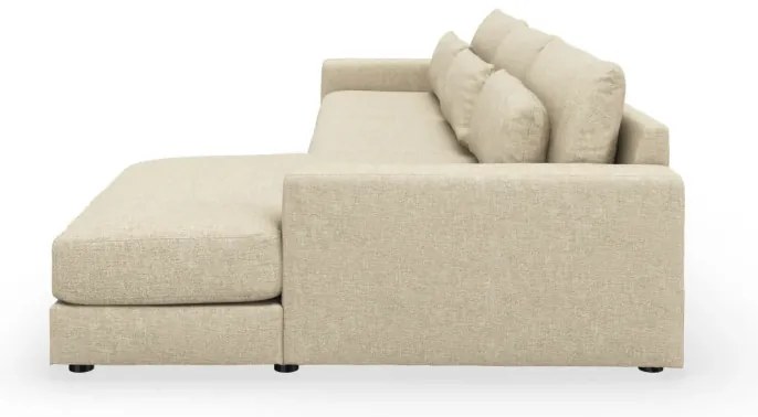 Halmstad 3 személyes ottomános kanapé, jobbos