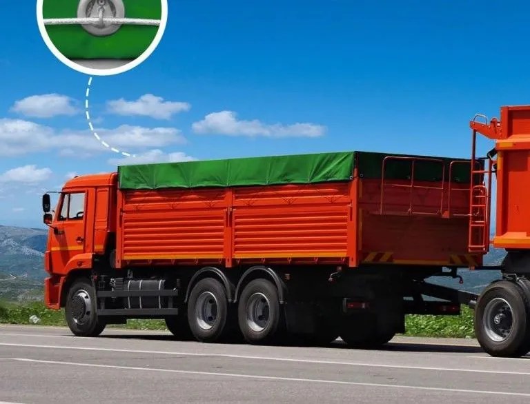 JAGO Takaróponyva 5 x 8 m LKW Zöld 650 g/m²