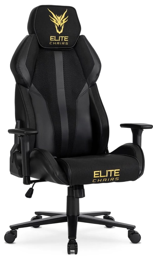 Gamer/Irodai Forgószék Fekete/Arany Színben. NEXON