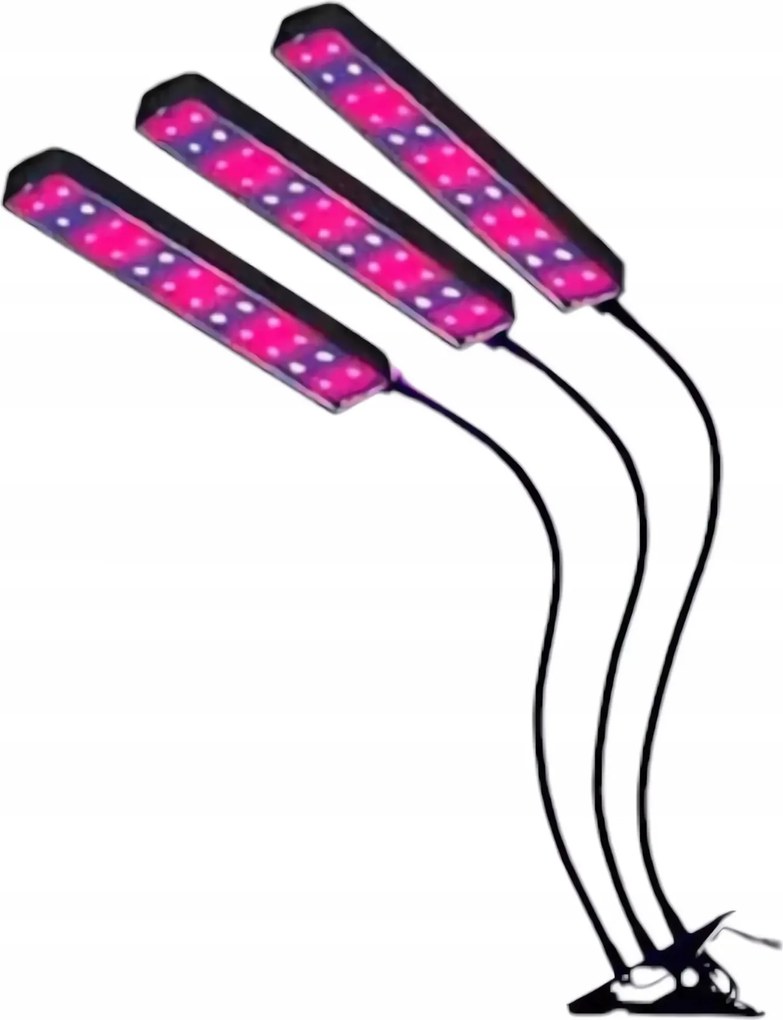 Verk 12353 Led növénytermesztő lámpa 24 Led 3 panel