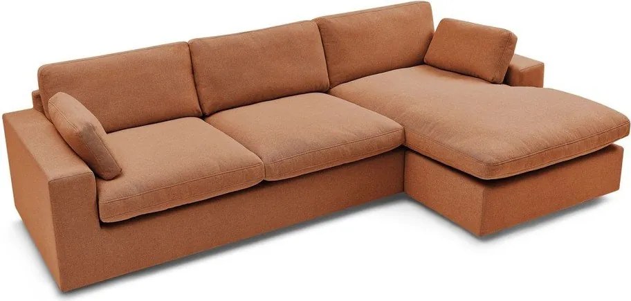 Narancssárga sarokkanapé Belair – Bobochic Paris