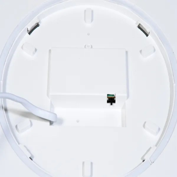 Ecolite WML300-CCT/24W/CR - LED Mennyezeti lámpa MAKARON LED/24W/230V IP44 fekete