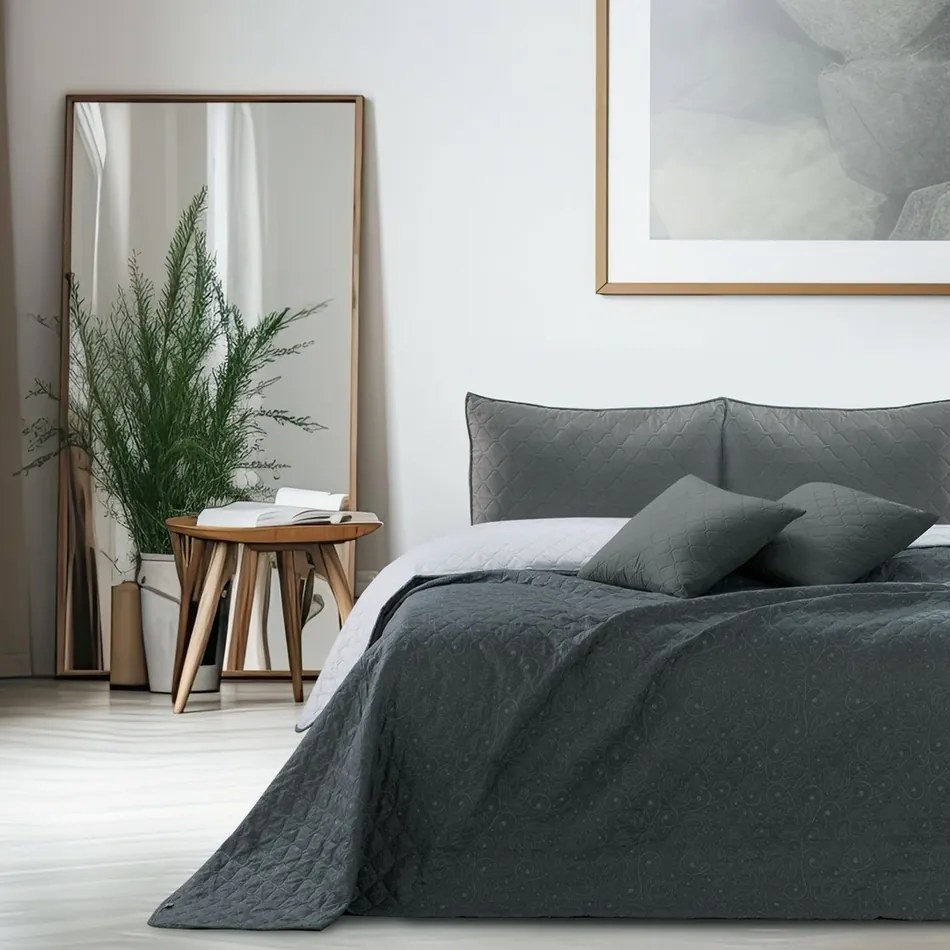 DecoKing Alhambra ágytakaró, szürke, 220 x 240 cm, 220 x 240 cm