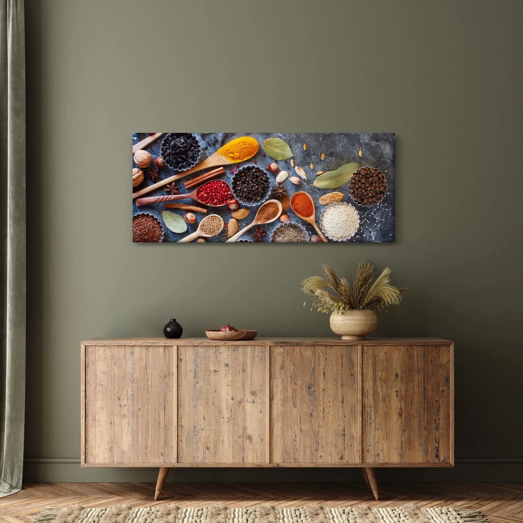 Kép - Fűszerek (120x50 cm)