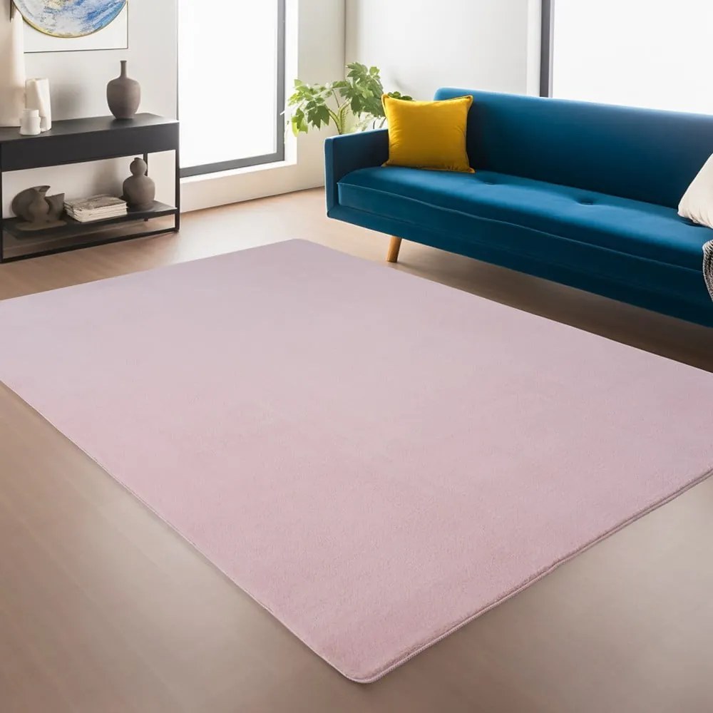 Világos rózsaszín mosható szőnyeg 140x200 cm Joy 1400 – Ayyildiz Carpets