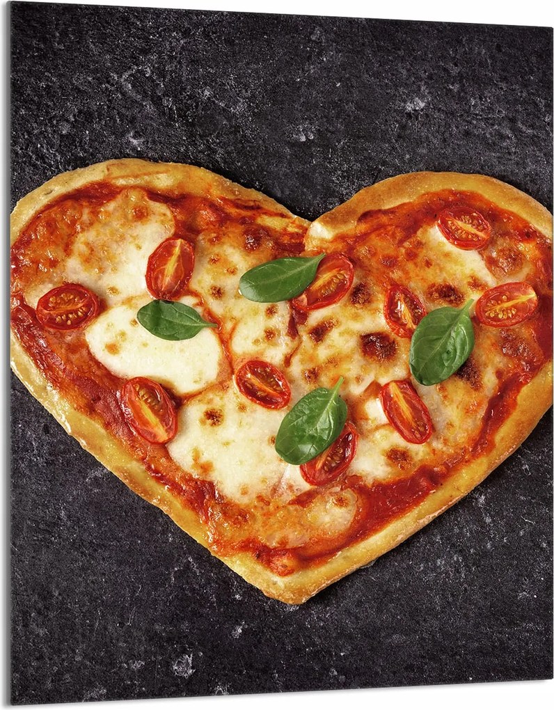 Üveg Vágódeszka 40x52 Szív Edzett Üveg