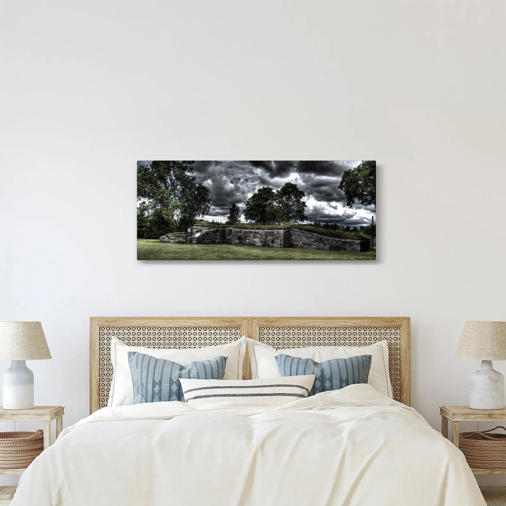 Egy felhős ég képe (120x50 cm)