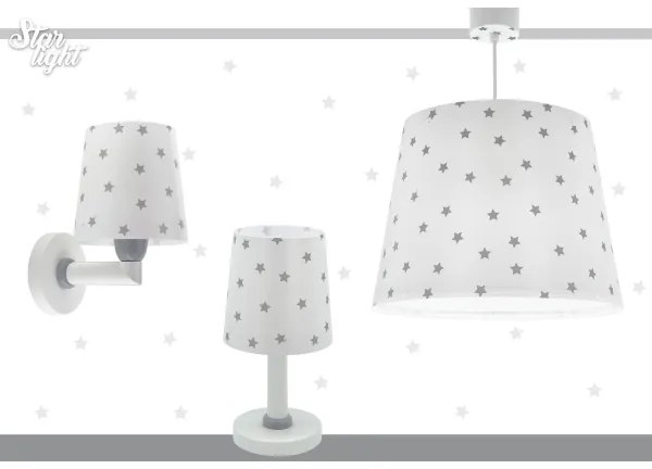 Dalber 82211B - Gyermeklámpa STAR LIGHT 1xE14/40W/230V fehér
