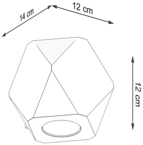 Sollux SL.1008 - Fali lámpa WOODY 1xG9/40W/230V