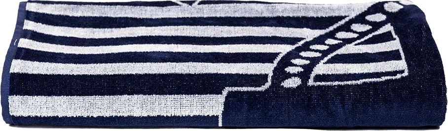 BAHIA Strandtörölköző matrózmintás 2. 165x90cm