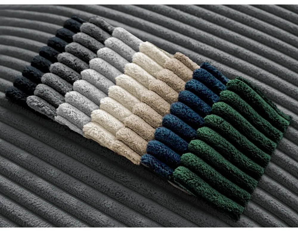 Sötétszürke kordbársony lábtartó Chelsea – Bobochic Paris