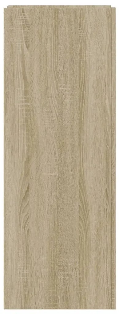 vidaXL sonoma tölgy színű szerelt fa cipőszekrény 52 x 37,5 x 100 cm