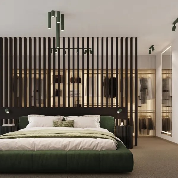 Brilagi - LED spotlámpa CRESTO 3xGU10/10W/230V zöld