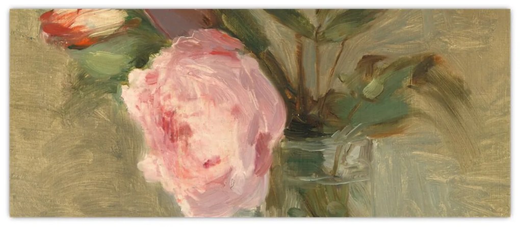 Kép - Berthe Morisot, Peonies, reprodukciók (120x50 cm)