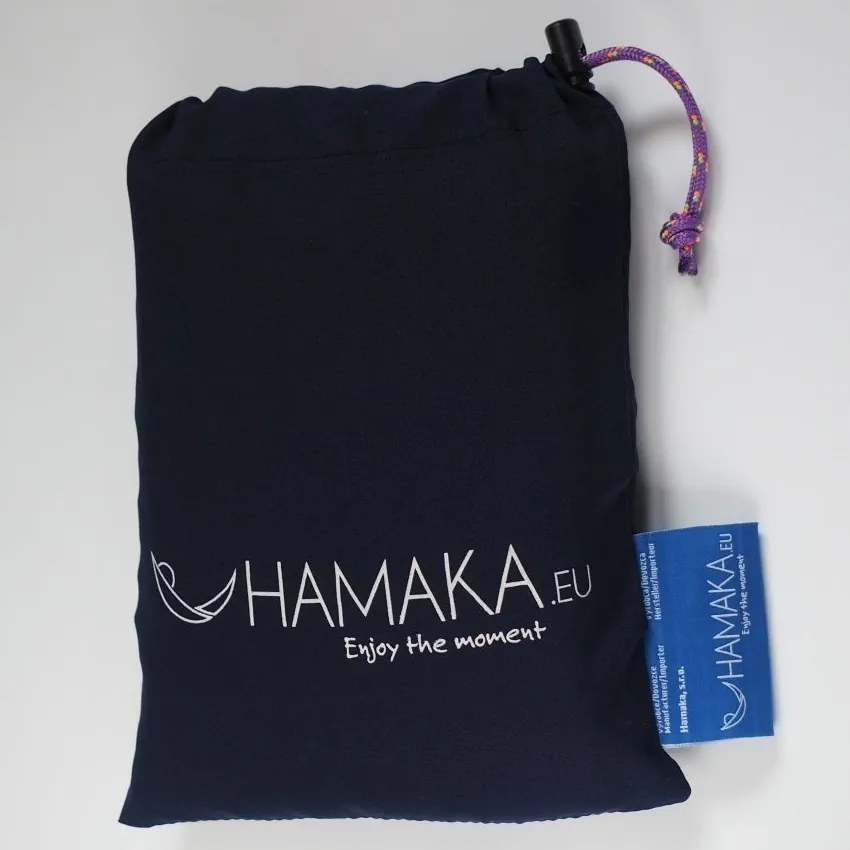 Függőágy Hammock Original kétüléses, sötétkék / barna