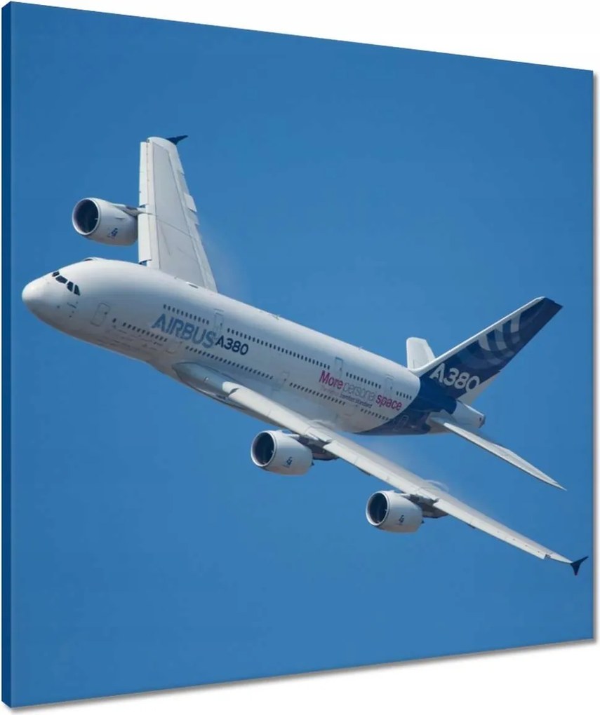 Vászonkép 60x60 Utasszállító repülőgép A380