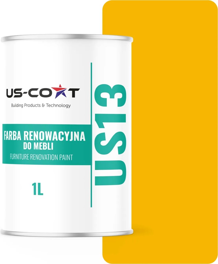 Konyhabútor Festék Szekrény Frontok Kadmium Sárga RAL1021 Fényes 1L