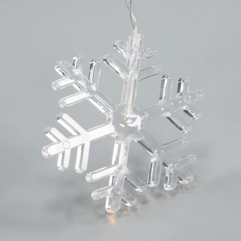 NEXOS Világítófüggöny szett 8 LED meleg fehér 2 db