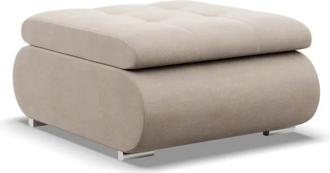 Tokio puff, bársony, bézs