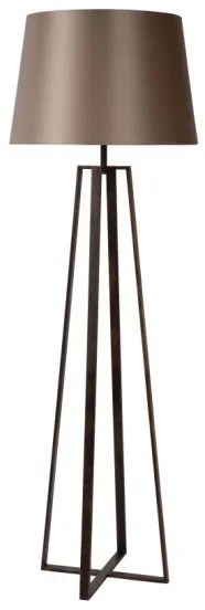 Lucide 31798/81/97 - Állólámpa COFFEE 1xE27/60W/230V barna