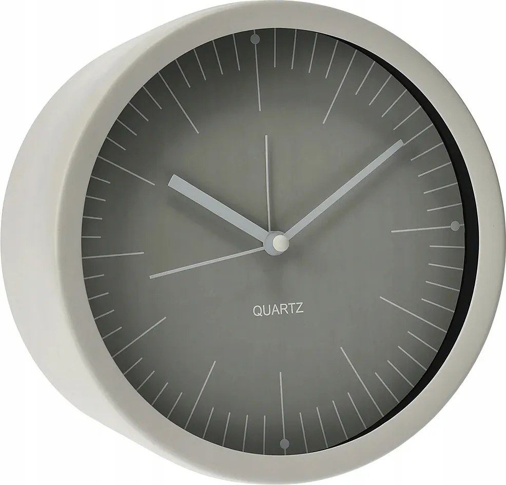 Állóóra Fém Szürke Átmérő 15 CM Mélység 8 CM