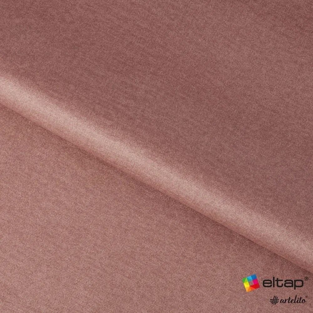 Rózsaszín kárpitozott ágyneműtartós egyszemélyes ágy ágyráccsal 90x200 cm Lamica – ELTAP