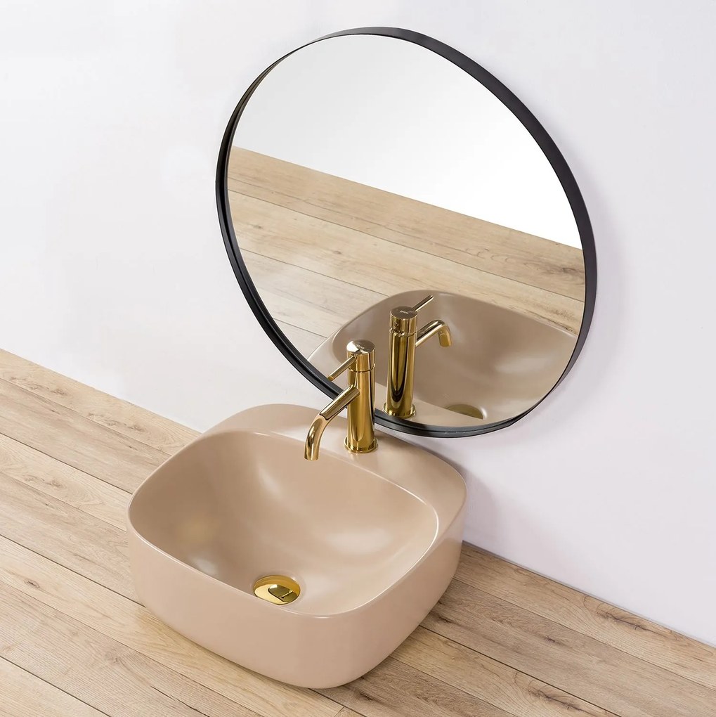 Pultos mosdó Rea Luiza 42 beige MAT