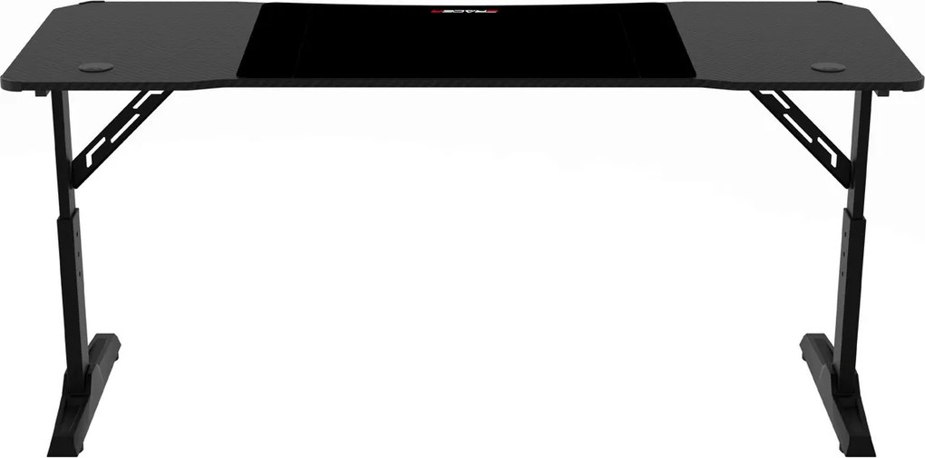LUMEN RGB LED gamer asztal 140 × 60 cm