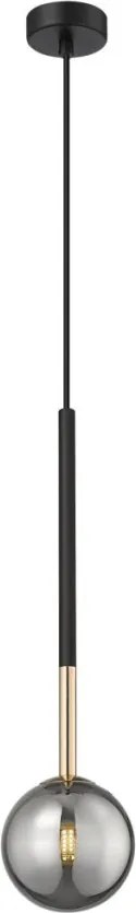 ZUMA LINE P0574-01F-SDFZ ARCTURUS Egyágú Függesztett Lámpa Fém G9 IP20