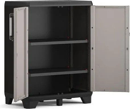 Keter Szekrény PRO BASE fekete/szürke