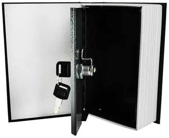 Széf - könyvbe rejtett doboz 18cmx11.5cm