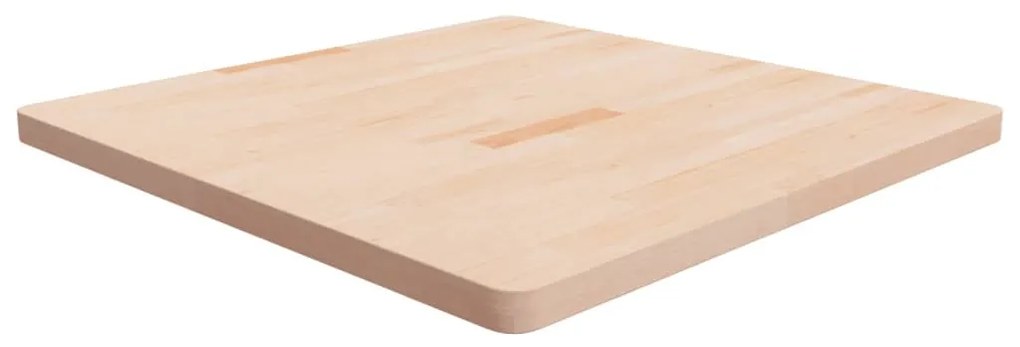 kezeletlen tömör tölgyfa négyzet asztallap 90x90x4 cm