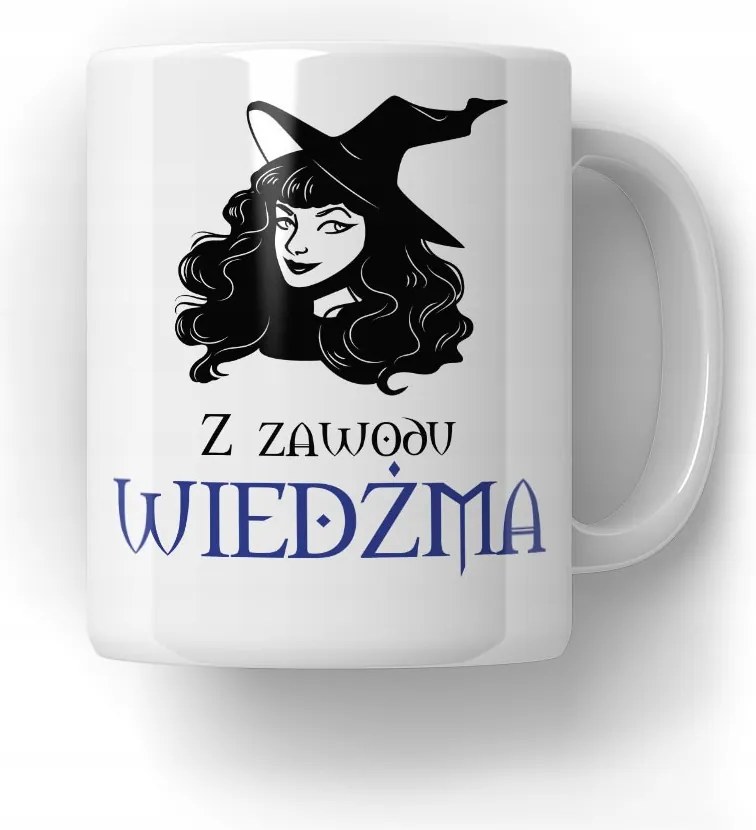 Boszorkány foglalkozás bögre Halloween ajándék Barátnőnek