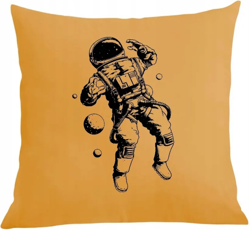 Párna párnahuzat Asztronauta Kozmosz minta