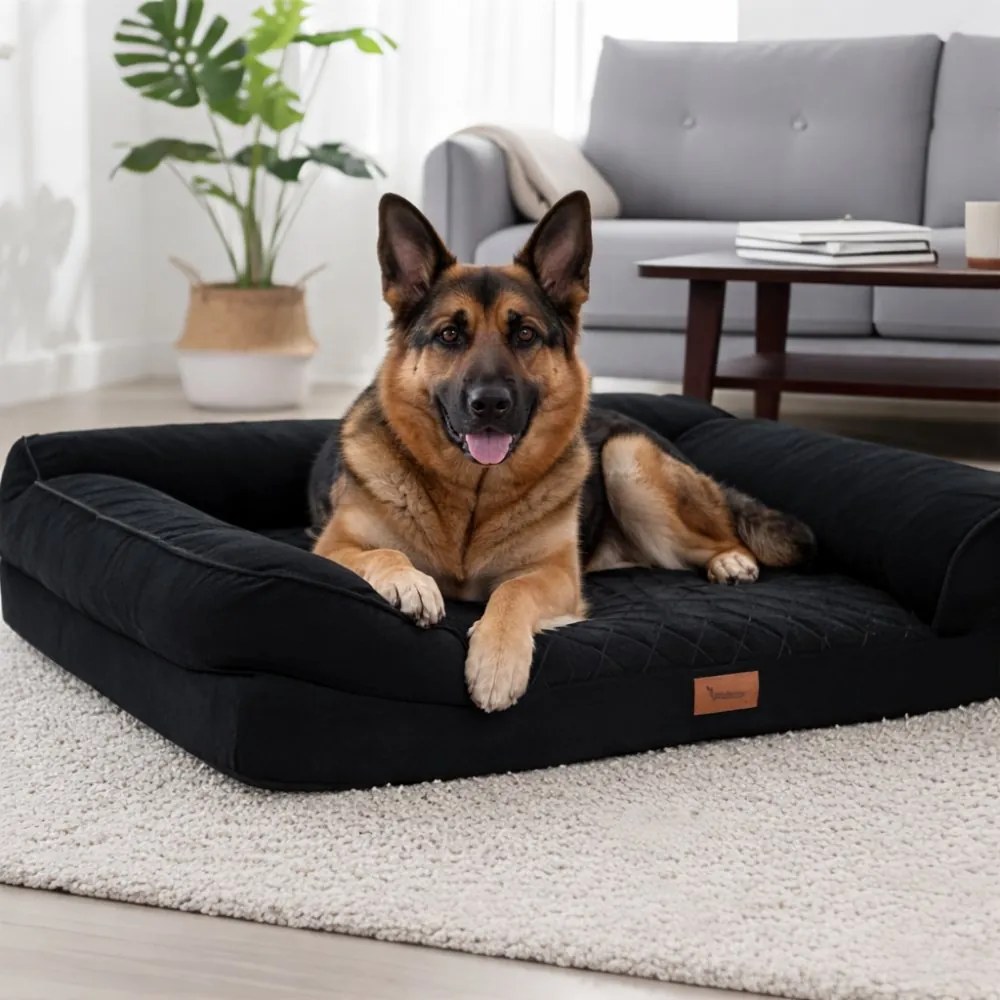 Ortopédiai kutyaágy memóriahabbal Šírka: 65 cm | Dĺžka: 80 cm