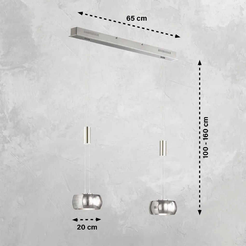 Fischer&Honsel Colette 60989 Lepel lámpa 2x9W/LED 2700K 1900 lm IP20