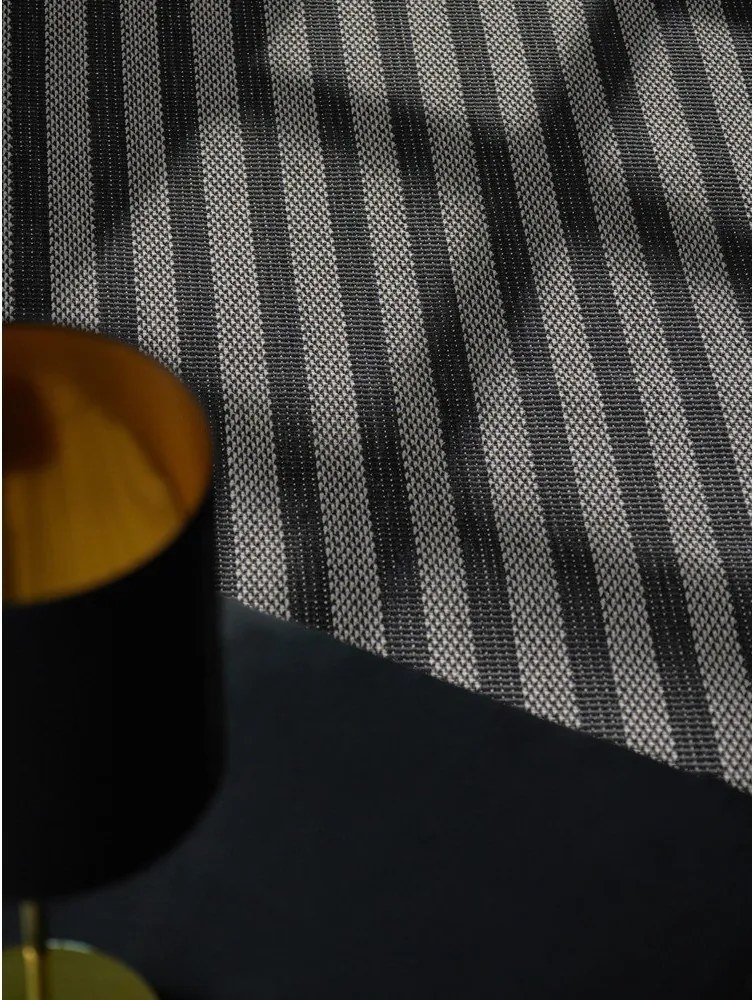 Fekete-krémszínű kültéri-beltéri szőnyeg 120x170 cm Haringey Linley – Ted Baker