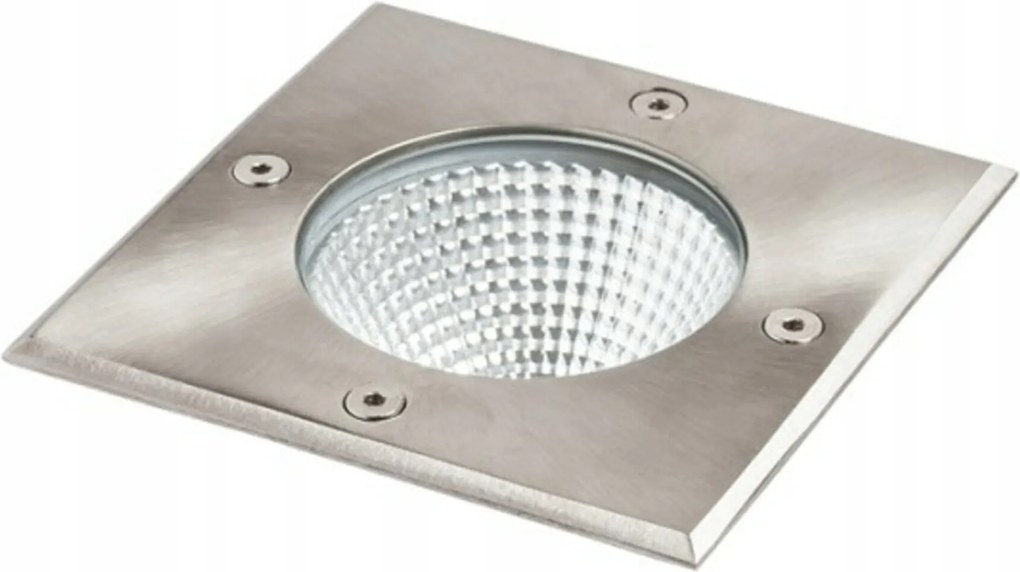 Kültéri süllyesztett Led lámpatest Rendl Rizz Sq 125 rozsdamentes acél IP67 7W 3000K