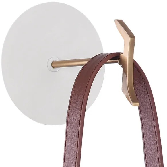 Klausen 101021 - Fali lámpa MEMORY 1xG9/4W/230V fehér/barna