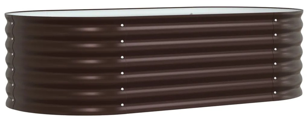 Kerti magaságyás Barna 160 x 80 x 44 cm Acél