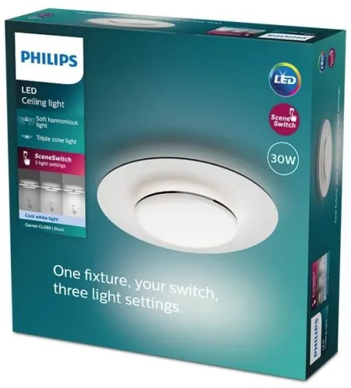 Philips- LED Dimmelhető mennyezeti lámpa GARNET SCENE SWITCH LED/30W/230V 4000K