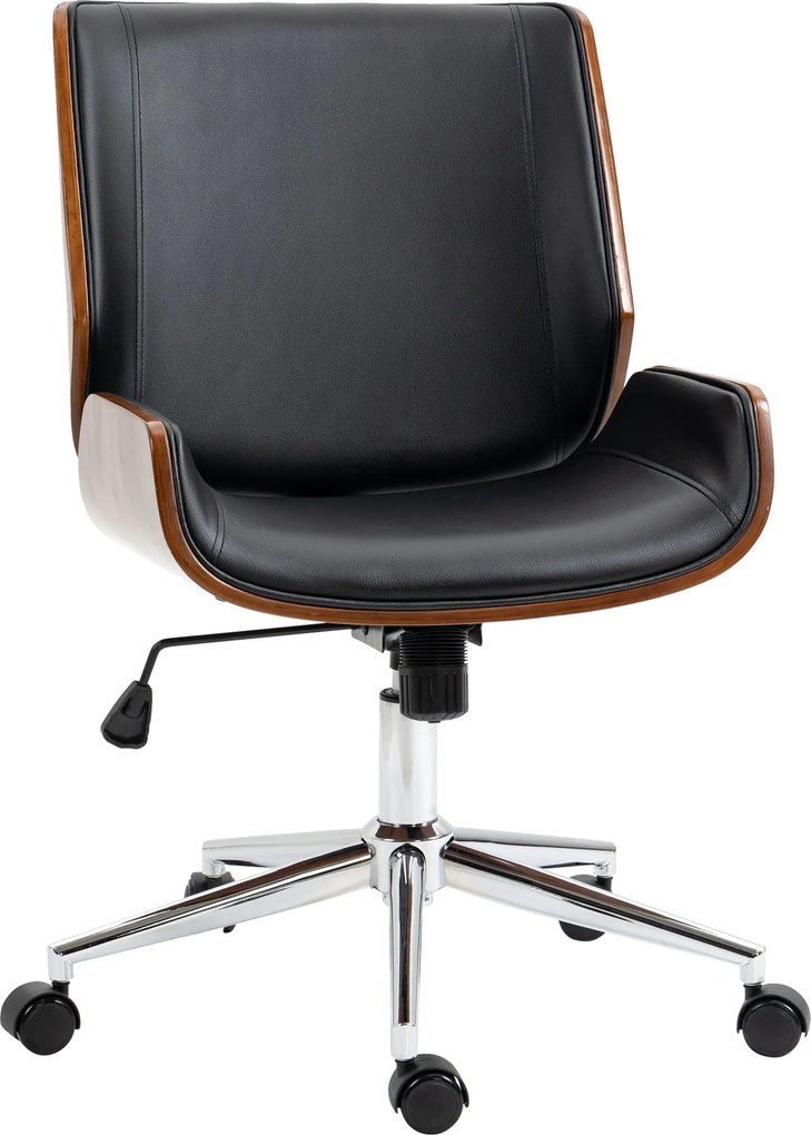 Vinsetto Irodai Szék Hintázó Funkcióval, Ergonomikus Számítógépes Szék, Magasságban Állítható Íróasztali Szék, Forgószék Tanulmányi Szobába, Max. 120