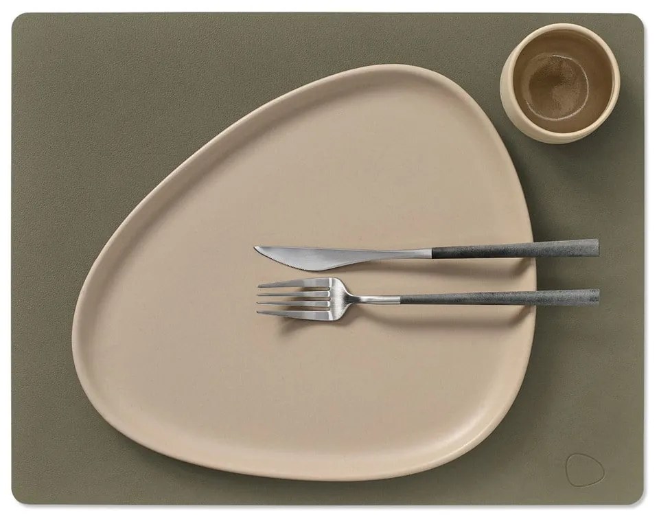 Öko bőr tányéralátét 35x45 cm Square L Nupo – LIND DNA