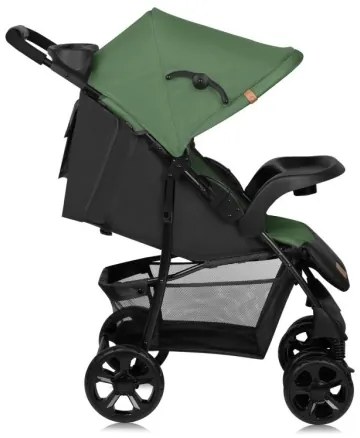 Lionelo - Babakocsi EMMA PLUS zöld/fekete