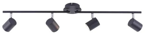 Leuchten Direkt 11944-13 - LED Spotlámpa TARIK 4xGU10/5W/230V antracit
