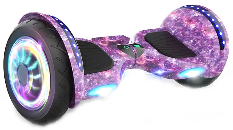 10" légdeszka LED kerekekkel és Bluetooth-szal graffiti